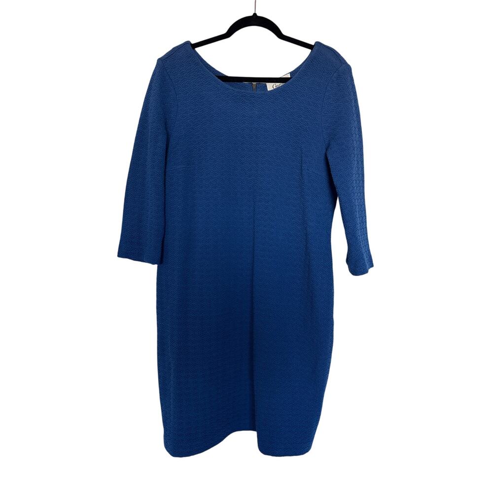NWOT Ganni Lousa Shift Textured Mini Dress, L